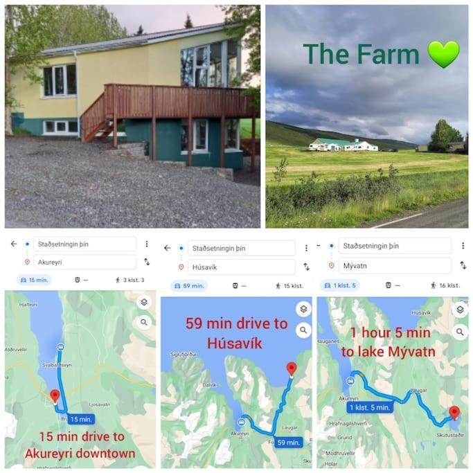 SvalbarthseyriÞorsmoerk Farm 12 Min From Akureyri公寓 外观 照片